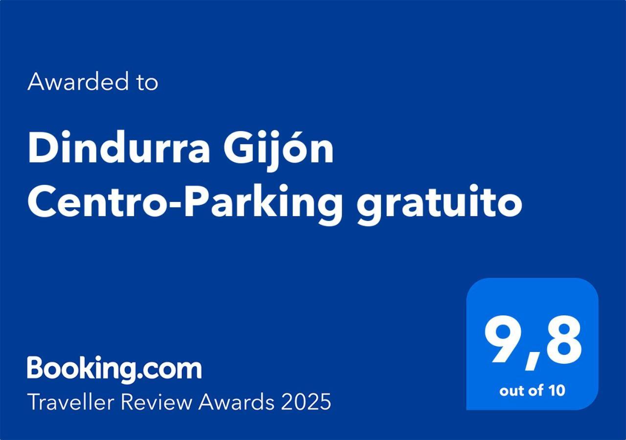 Dindurra Gijon Centro-Parking Gratuito Appartement Buitenkant foto